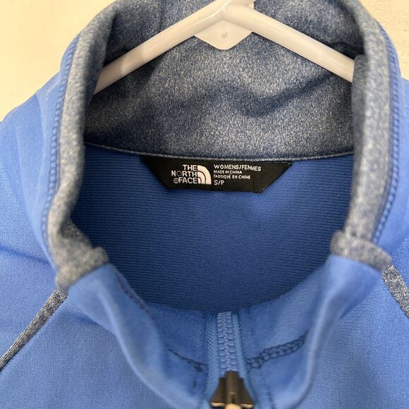 The North Face Women's Tri Climate Jacket in Midline Blue 3-in-1 Shell & Fleece - Picture 12 of 16